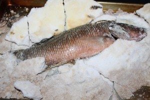 Salt Baked Fish